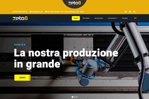 Online il nuovo sito aziendale_Zeta 6